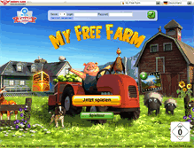 Tablet Screenshot of myfreefarm.rtl2.de